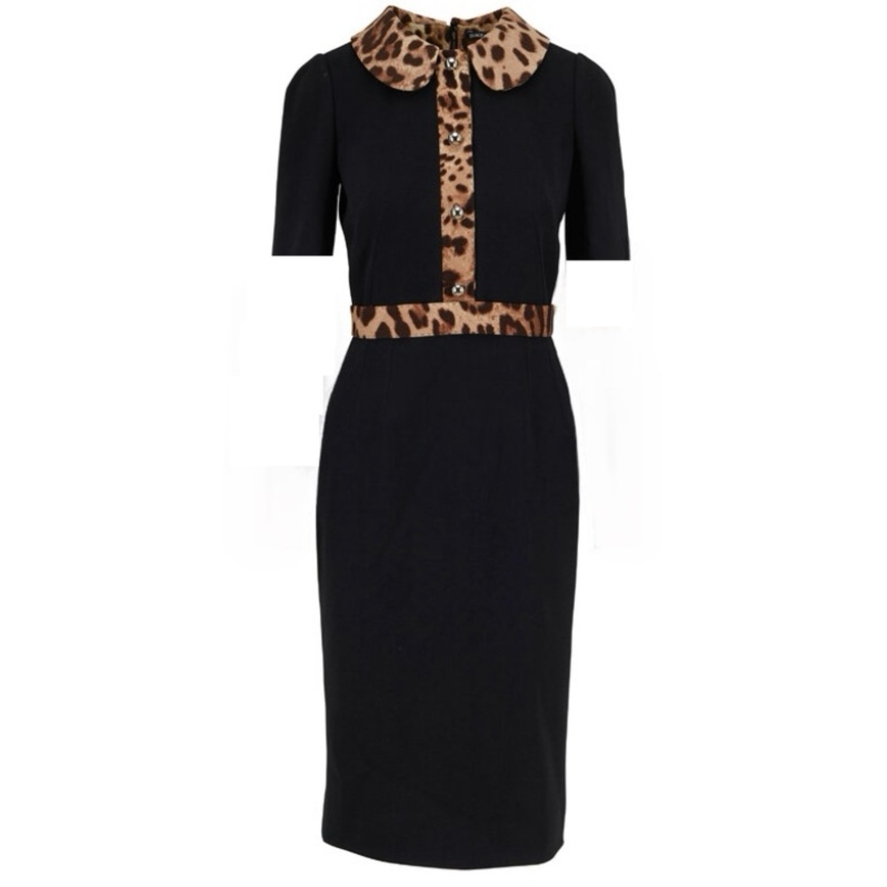 NWOT EN FOCUS studio animal print dress
